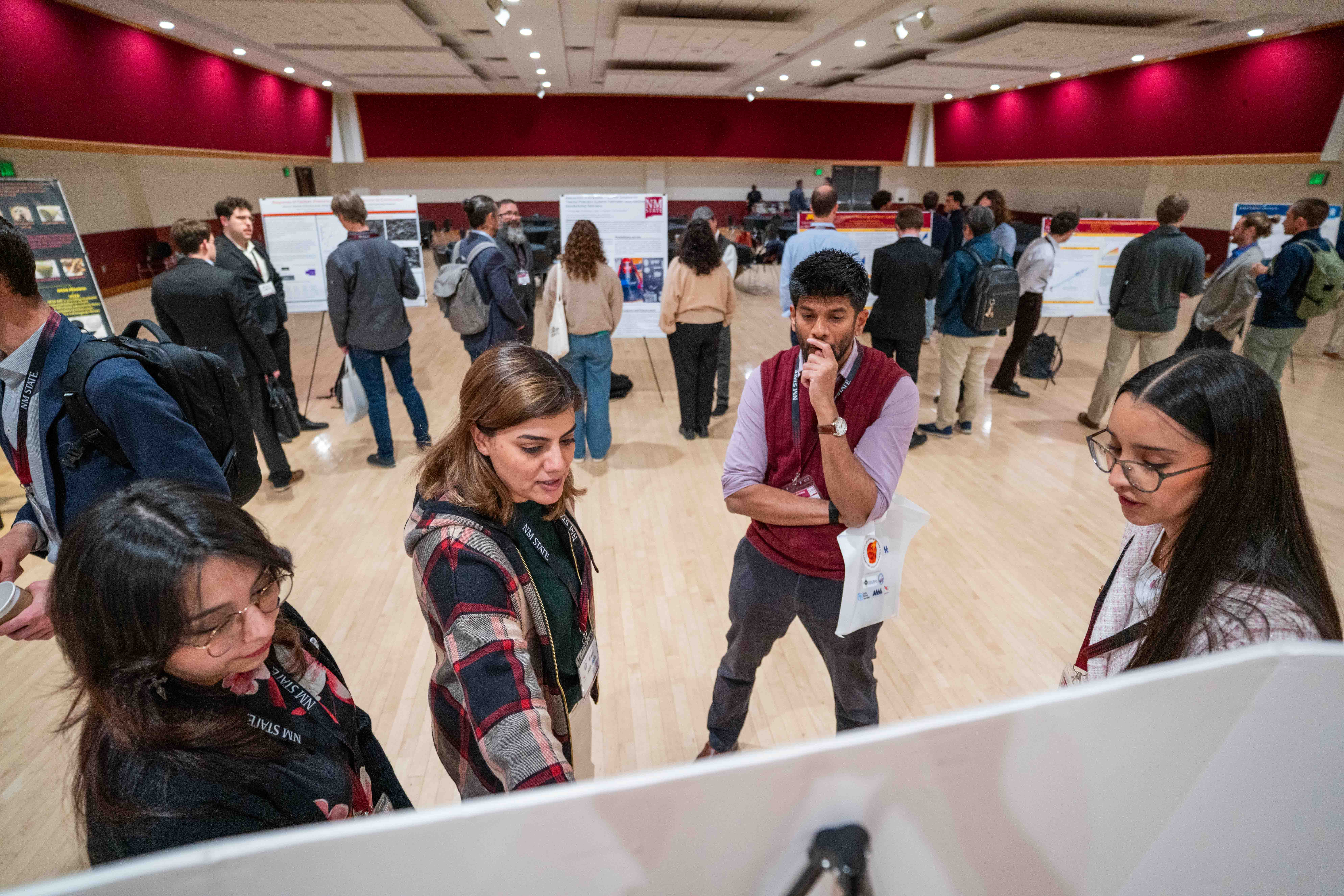 Photo of entire ballroom filled with attendees during a session